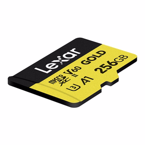 Lexar GOLD microSDXC -muistikortti, 256 GB