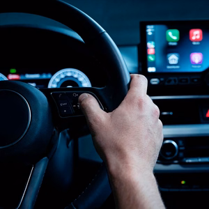 Kruger&Matz KM2017 1DIN CarPlay/AndroidAuto car radio