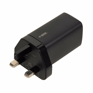 iBOX C-65 musta, GaN 65W universaali laturi UK-pistoke