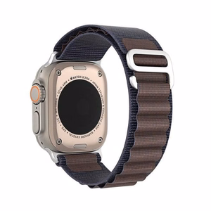 Dux Ducis GS nylon ranneke Apple Watch 42 / 44 / 45 / 49 mm:lle indigo