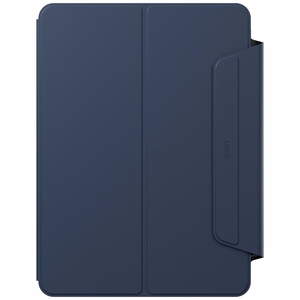 Uniq Rovus Snapmount Magneettinen 360 pyörivä irrotettava Suojakuori iPad Air 11 2024 / 2025 / iPad Air 10.9 2020 / 2022 - laivastonsininen