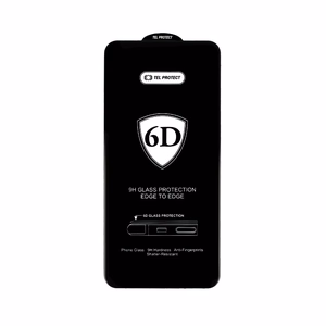Tel Protect Full Glue 6D Tempered Glass for SAMSUNG GALAXY S23 PLUS BLACK
