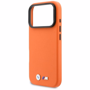 BMW M Metal Logo MagSafe suojakuori iPhone 17 Pro Max oranssi