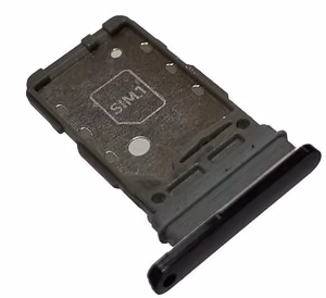 SIM-kortin pidike Samsung G996 S21 Plus 5G Phantom Black alkuperäinen (service pack)