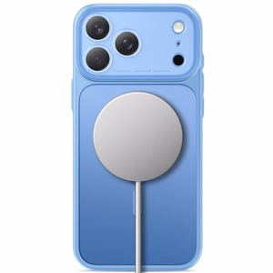 Tech-Protect MagPrime MagSafe CC suojakuori malleille iPhone 18 Pro Max / 17 Pro Max, matta vaaleansininen