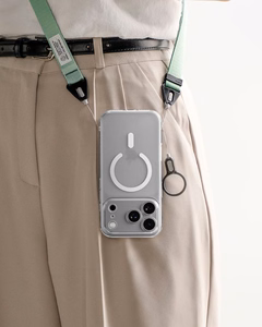 Ringke Fusion Magnetic MagSafe suojakuori malleille iPhone 18 Pro / 17 Pro, läpinäkyvä