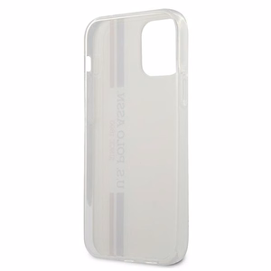 US Polo USHCP12LPCUSSWH Tricolor Collection suojakuori laitteelle iPhone 12 Pro Max 6.7", valkoinen