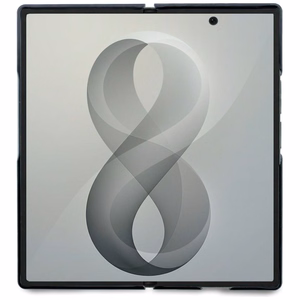 Musta Guess 4G Classic MagSafe -suojakuori Samsung Galaxy Z Fold8 Ultra -puhelimelle
