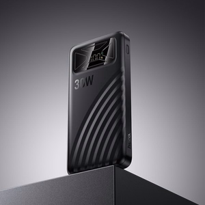 Hoco Q42 -varavirtalähde, 10000 mAh, QC PD, 30 W, 3 A, musta