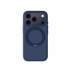 AmazingThing Cloudie iPhone 17 Pro Max Suojakuori jalustan kanssa - sininen