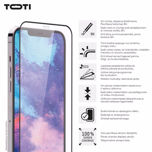 PREMIUM TEMPERED screen protector glass 3D full cover for Apple iPhone 17/16 Pro
