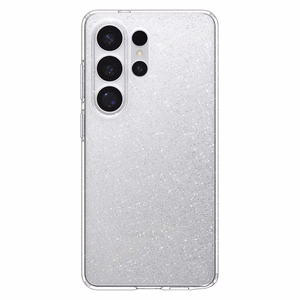 Spigen Liquid Crystal Glitter suojakuori Samsung Galaxy S26 Ultra:lle glitter ja läpinäkyvä