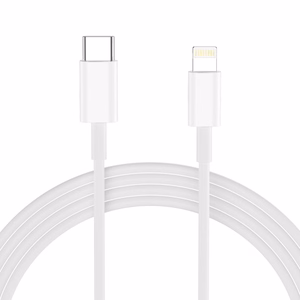 Tech-Protect NCA20 PD 20W QC3.0 USB-A / USB-C Wall Charger + USB-C / Lightning Cable 100cm - White