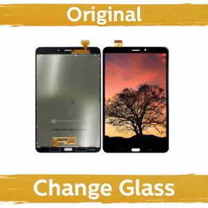 LCD-näyttö yhteensopiva Samsung T385 / T380 Tab A 8.0'' musta (uusittu: Kiina)