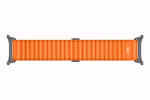 Samsung SVL70MF Trail Band -ranneke (S/M/L) Galaxy Watch Ultra2 / Galaxy Watch Ultra -kelloille, oranssi