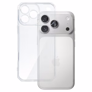 Armor Antishock Suojakuori iPhone 17 Pro:lle läpinäkyvä