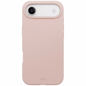 Uniq Lino Magclick Charging Suojakuori iPhone Air:lle - vaaleanpunainen
