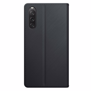 3mk Wallet Case Sony Xperia 10 V:lle - Musta