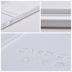 Suojakuori iPhone 16 PLUS:lle Card Case valkoinen
