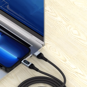 Dudao USB Type C - Lightning kaapeli nopea lataus PD 20W 1m musta (L7MaxL)