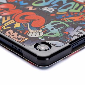 Case Reach Smart Leather Samsung X200/X205 Tab A8 10.5 2021 graffiti