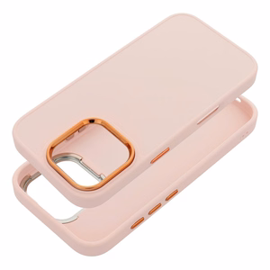 Suojakuori iPhone 17 PRO:lle Frame puuteriinen vaaleanpunainen