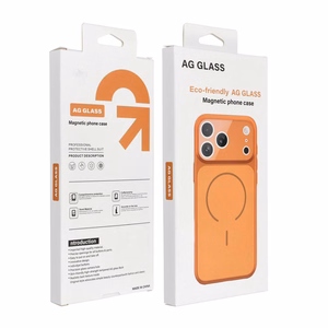 Suojakuori iPhone 13 PRO MAX:lle Make 17 MagSafe-yhteensopiva oranssi