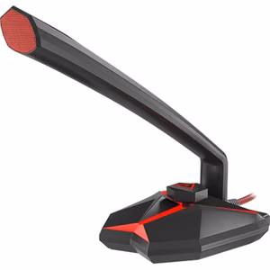 Genesis Radium 200 – USB 2.0 gaming microphone, black/red