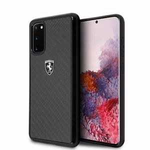 Ferrari Hardcase FEHCAHCS62BK S20 G980 musta/musta Carbon Heritage -hiiliperintö
