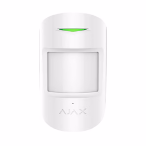 Ajax CombiProtect Wireless Motion and Glass Break Detector, White