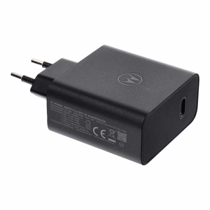 Motorola alkuperäinen laturi Type-C 125 W MC-1259 musta, bulk