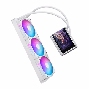 Asus ROG RYUO IV 360 ARGB - all-in-one vesijäähdytin, 12 cm (valkoinen)