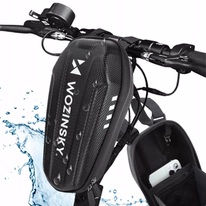 Wozinsky Waterproof Scooter Handlebar Bag 2L Black (WSB3BK)
