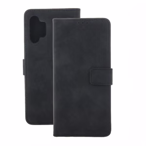 Smart Velvet suojakuori Samsung Galaxy A13 5G / A04s musta (m)