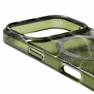 Tecto Shield Desert Mag -suojakuori mallille iPhone 16 Pro Max 6,9", tumman oliivinvihreä