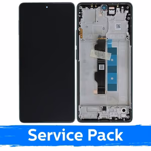 LCD-näyttö yhteensopiva Xiaomi Poco M6 Pro 4G / Redmi Note 13 Pro 4G kehyksellä / Forest Green / (Service Pack)