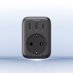 Charger Ugreen "CD314" Black 30W (1xPD / 2xQC3.0 / 1xAC)