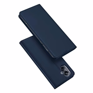 Dux Ducis Skin Pro suojakuori Realme 10 Pro:lle läppäsuojus korttilokerolla lompakko jalusta sininen