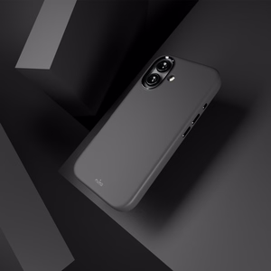 Puro Icon Mag Pro MagSafe silikonisuoja iPhone 16 - musta