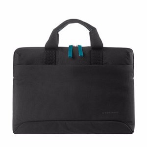 Tucano Smilza Super Slim laptop bag for MacBook Pro 14", MacBook Air 15", 13" MacBook Pro / Air and 13–14" laptops, black