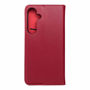 Flip-suojakuori Samsung S25 PLUS:lle Smart Pro Book nahkainen viininpunainen