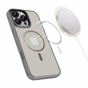 Tech-Protect MagEdge MagSafe Suojakuori iPhone 16 Pro Max -puhelimelle - titaani