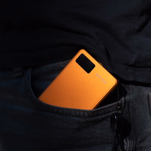 Blavec Power Bank 5000mAh BJ-03 Ultra Slim 7,8mm - Type C - 22,5W magnetic Magsafe 3 in 1 (PBBJ03-MC5O) orange aluminum
