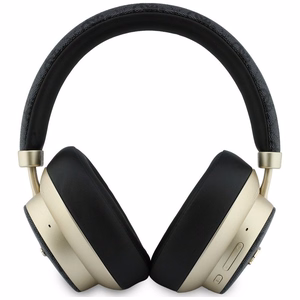 Wireless headphones Guess ENC 4G Gold Script Metal black