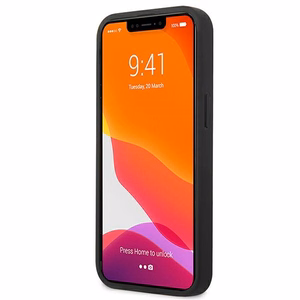 Guess GUHCP13SPSASBGR iPhone 13 mini 5.4" harmaa/harmaa saffianohihna
