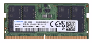 Muisti Samsung SO-DIMM 32GB DDR5 2Rx8 5600MHz PC5-44800