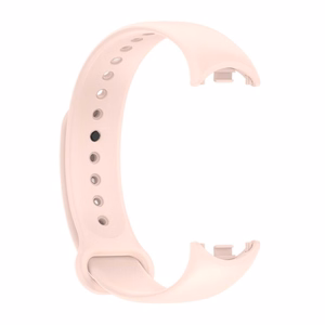 SILIKONIHIHNA MI BAND 8/M8 (1). VAALEA PINKKI