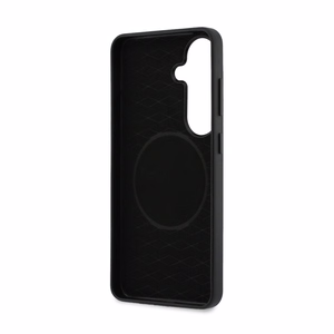BMW M Metal Logo MagSafe Case for Samsung Galaxy S26 - Black