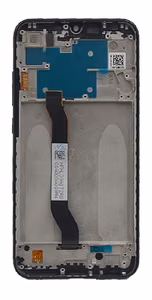 LCD-näyttö Xiaomi Redmi Note 8/Note 8 2021 kosketusnäytöllä ja kehyksellä musta alkuperäinen (service pack)
