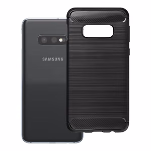Suojakuori SAMSUNG S10e Carbon 2.0 musta
